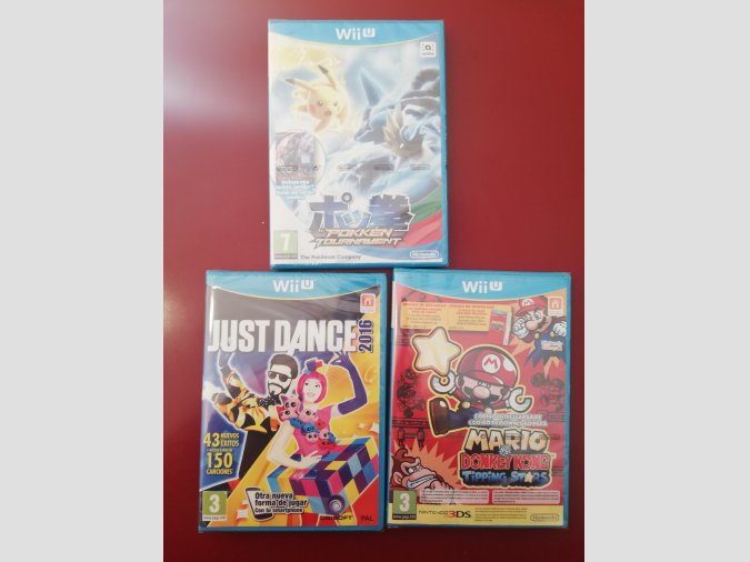 PACK 3 JUEGOS WII U PRECINTADOS