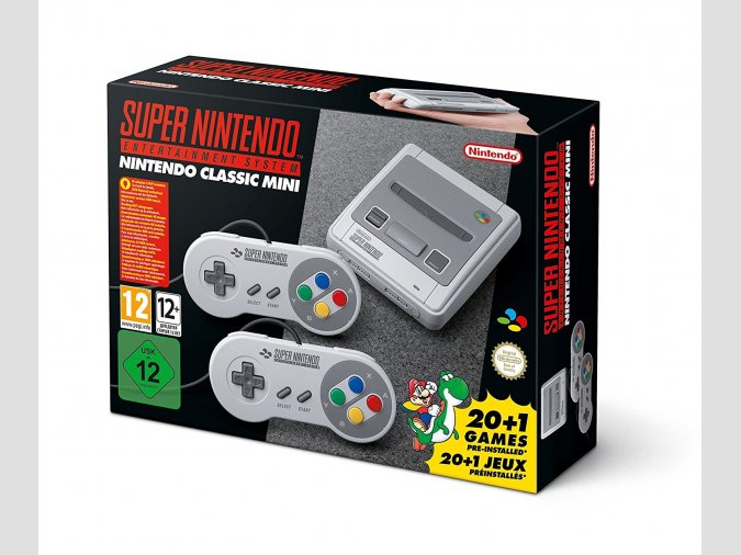 Super NES Classic Mini con 21 juegos