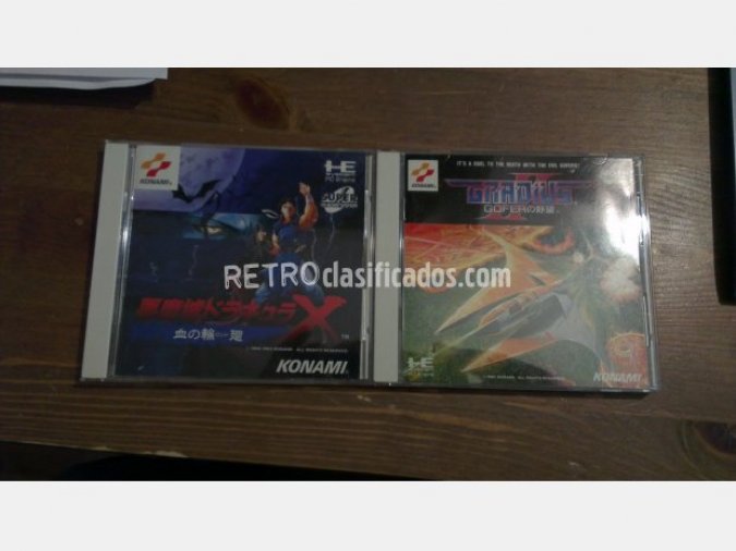 Dracula X & Gradius 2 (Pce)