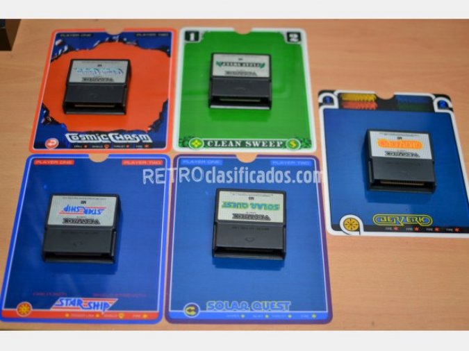 Vendo juegos Vectrex