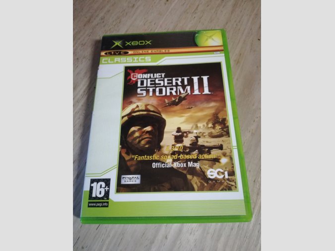 desert storm xbox como nuevo