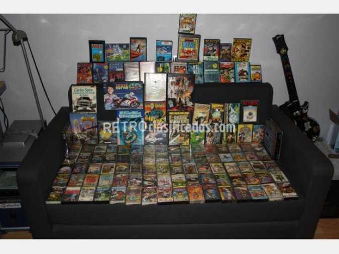 Vendo lote de 123 juegos MSX