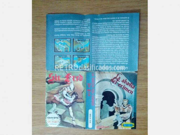 La Abadía del Crimen y Sir Fred MSX 4