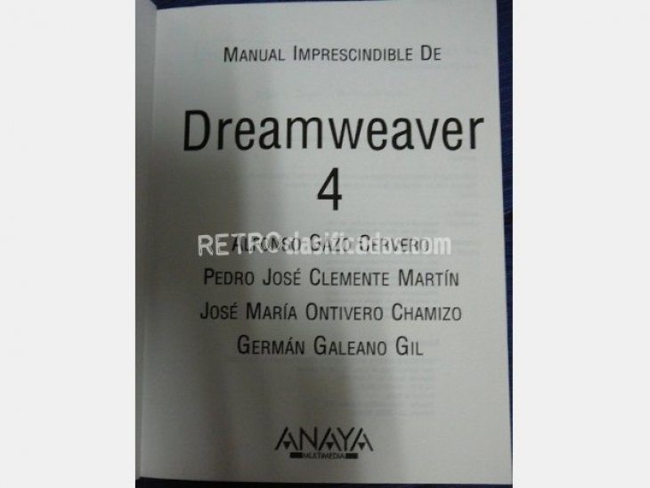 Dreamweaver 4. Manual imprescindible 2