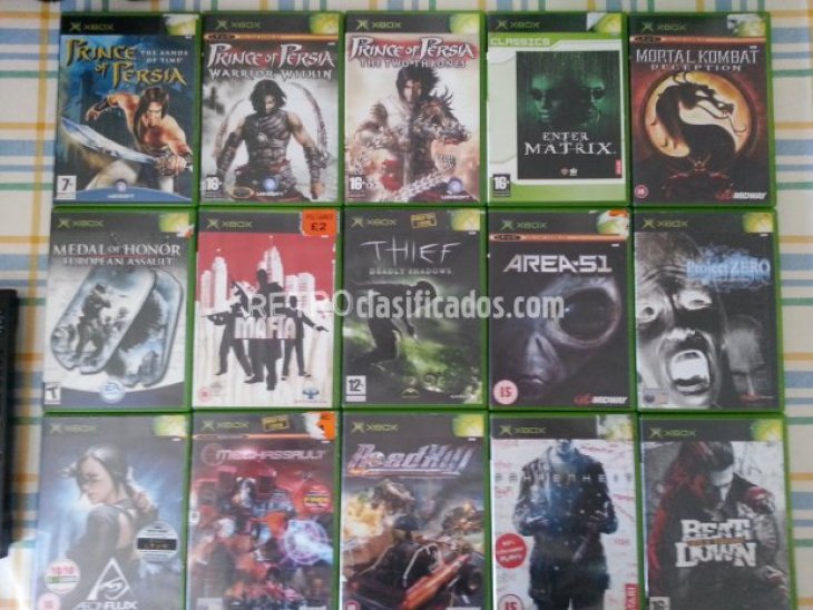 78 Juegos de Xbox 3