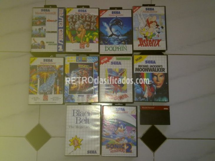 Mastersystem 2 + juegos 1