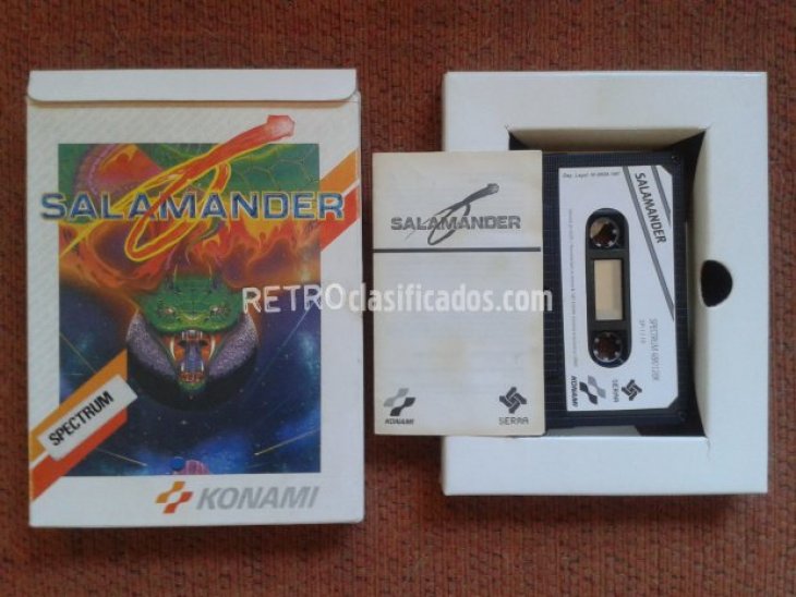 Salamander Konami ZX-Spectrum 1