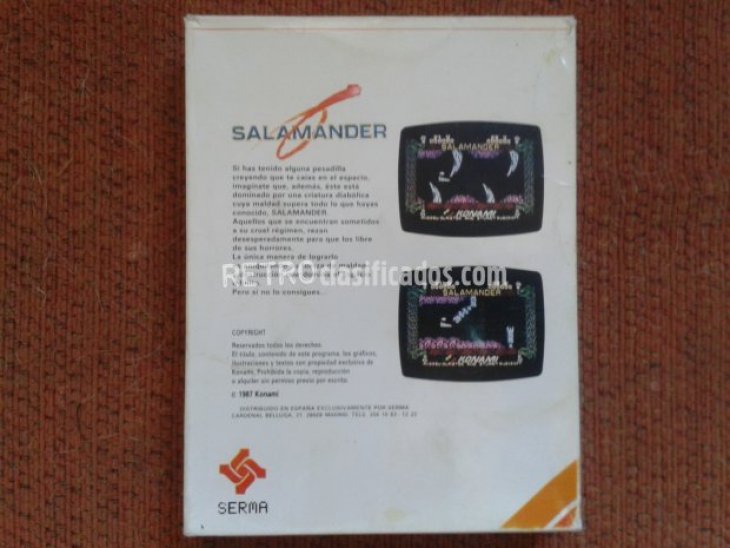 Salamander Konami ZX-Spectrum 3