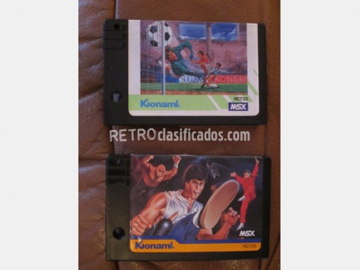 MSX Yie Ar Kung Fu + Konami’s Football