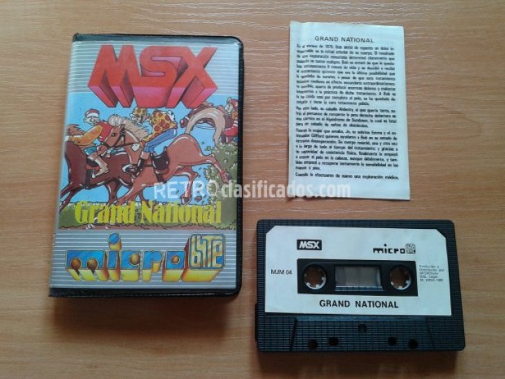 MSX - GRAND NATIONAL (MicroByte)