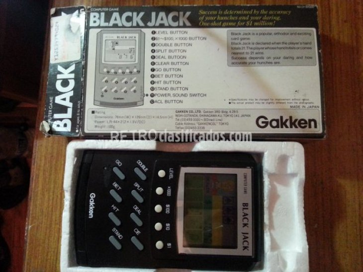gakken black jack tipo gama and  wach 2
