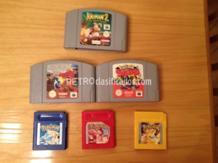 Nintendo 64 Pikachu + juegos 2