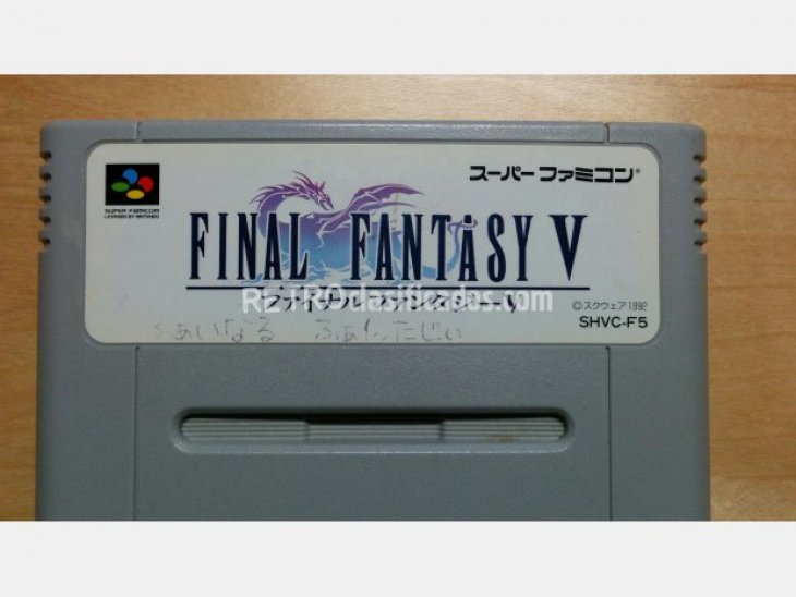 Pack 2 cartuchos Final Fantasy V i VI 2