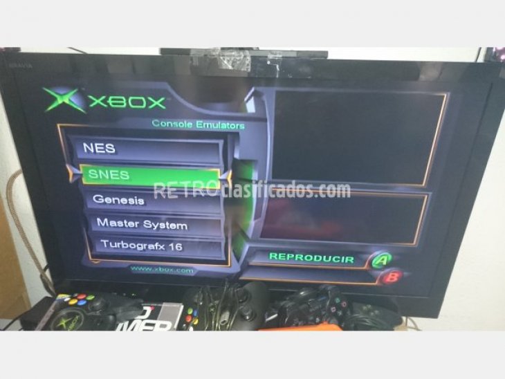 XBOX CLASICA CON EMULADORES 3