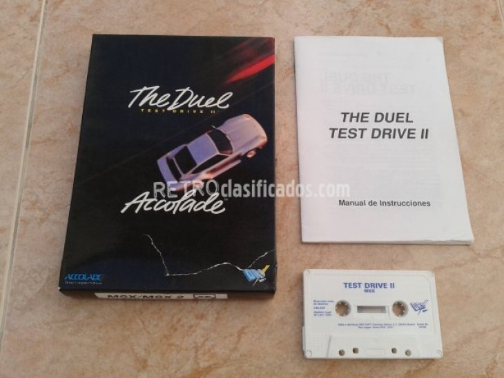 MSX - TEST DRIVE 2, THE DUEL