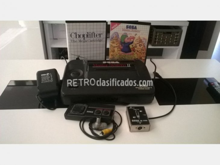 MASTER SYSTEM II + 3 JUEGOS 1