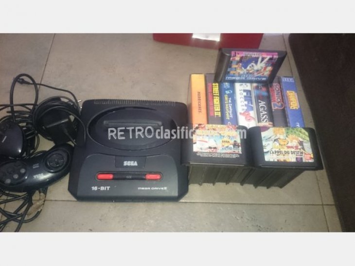 Mega Drive II más 10 juegos