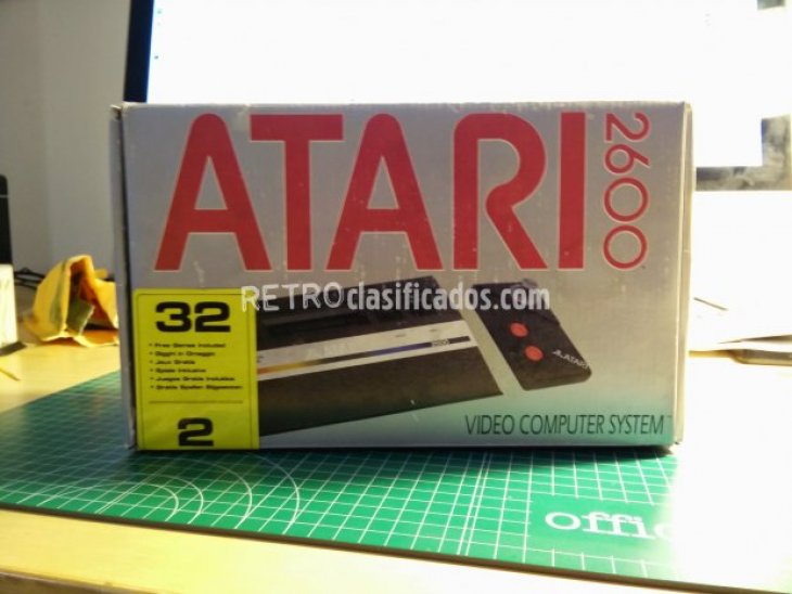 Atari 2600 jr en CAJA ORIGINAL 1