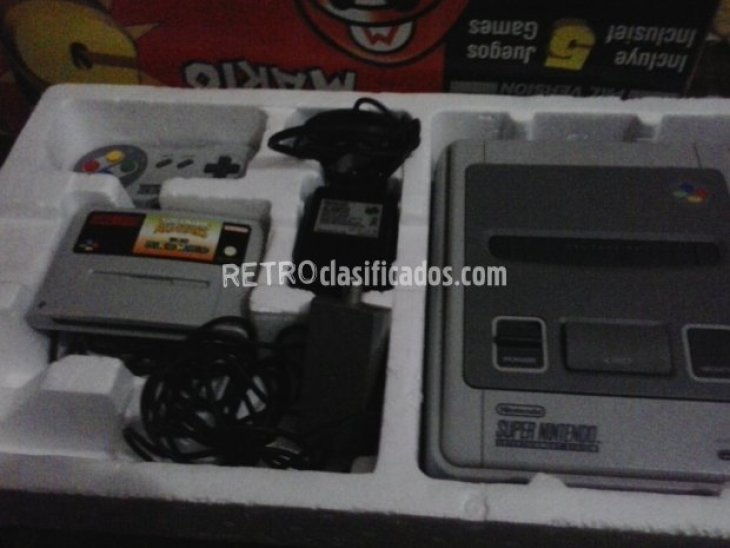 SNES SUPER MARIO 5 STARS PACK PAL. 2