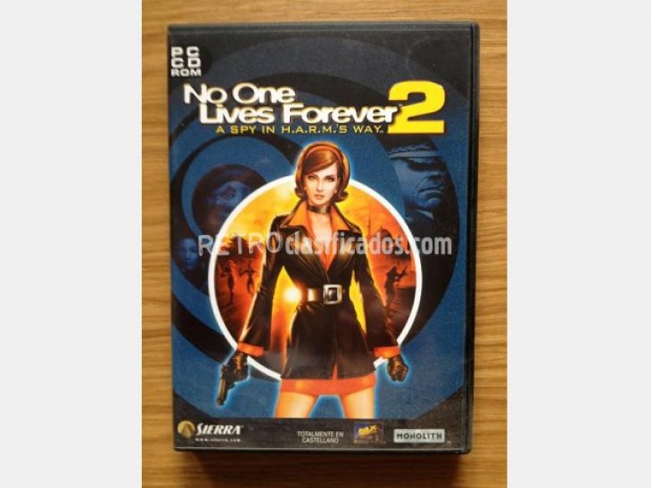 NO ONE LIVES FOREVER 2 (FPS) PC