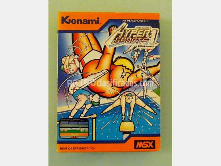 Hyper sports 1 Konami msx 1