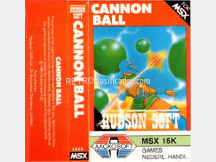 CANNON BALL MSX 2