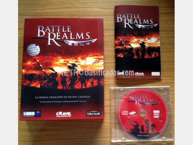 BATTLE REALMS (RTS) PC ¡¡¡VENDIDO!!!