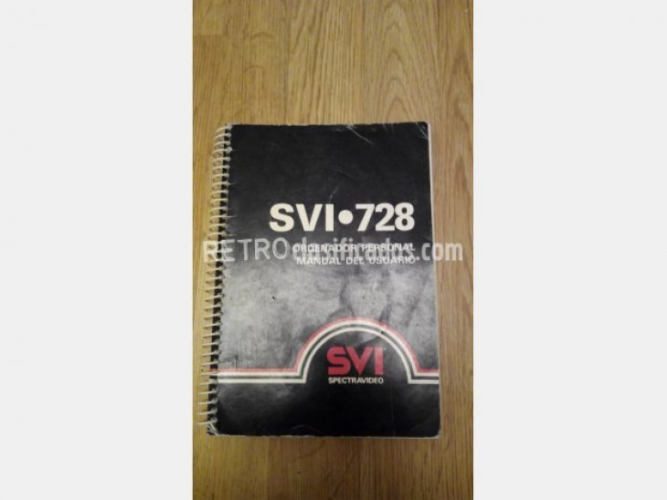 Manual de usuario MSX SVI 728 en español