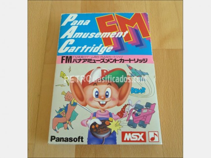 Caja + cartucho sonido Panasonic FM-PAC 1