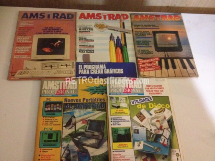13 revistas sobre Amstrad 2