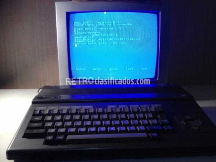 ordenador MSX2 Philips NMS 8245 2