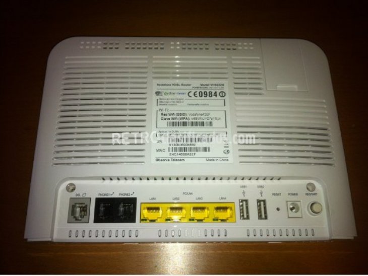 Router wifi Vodafone VDSL VH4032N 2