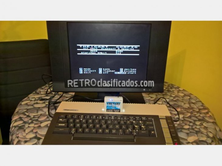 Ordenador Atari 800 XL + The!Cart 1