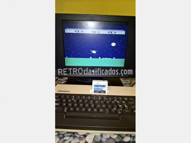 Ordenador Atari 800 XL + The!Cart 2