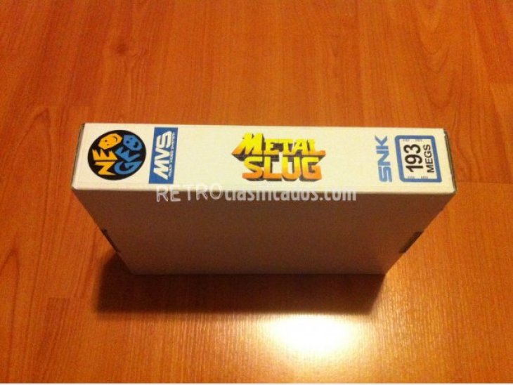Caja cartucho MVS Metal Slug Neo Geo 2