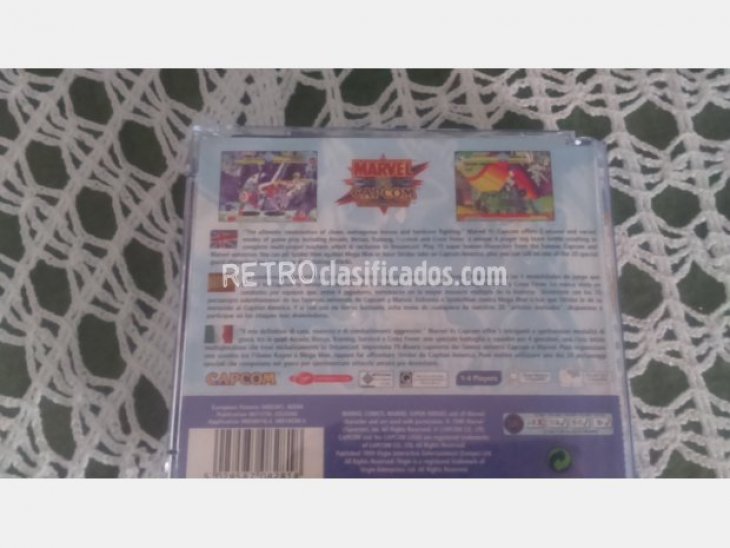 MARVEL VS CAPCOM VENDIDO 4