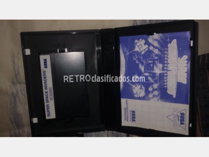 SUPER SPACE INVADERS MASTER SYSTEM VENDIDO 1