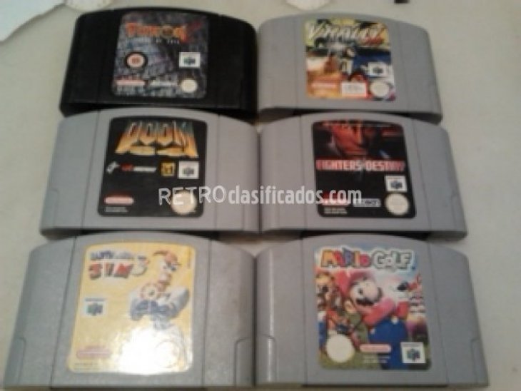 JUEGOS Y CONSOLA NINTENDO 64 N64 VENDIDO 2