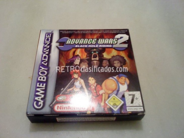 ADVANCE WARS 2 BLACK HOLE RISING PAL ESP VENDIDO 1