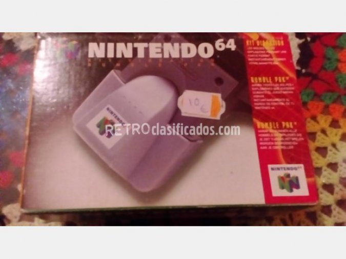 RUMBLE PAK NINTENDO 64 NUEVO