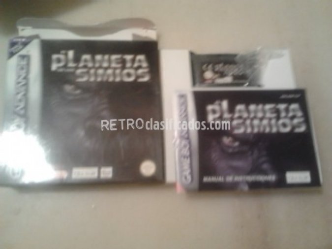 EL PLANETA DE LOS SIMIOS GBA COMPLETO VENDIDO