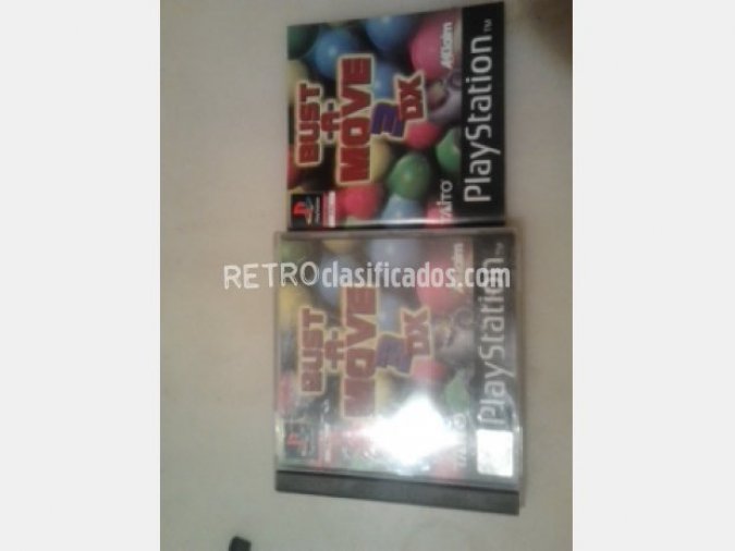 BUST A MOVE 3DX PLAYSTATION VENDIDO