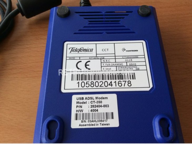 Modem usb adsl Comtrend CT-350 3