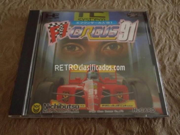 F1 Circus ’91 (1991). PC Engine