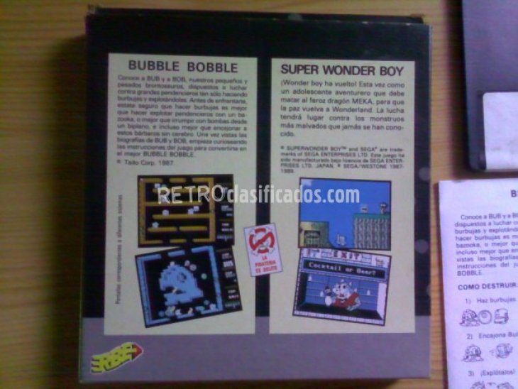 MICROCLUB: BUBBLE BOBBLE + SUPER WONDER 2