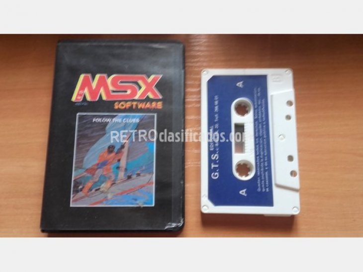MSX SOFTWARE Nº15 - FOLLOW THE CLUES