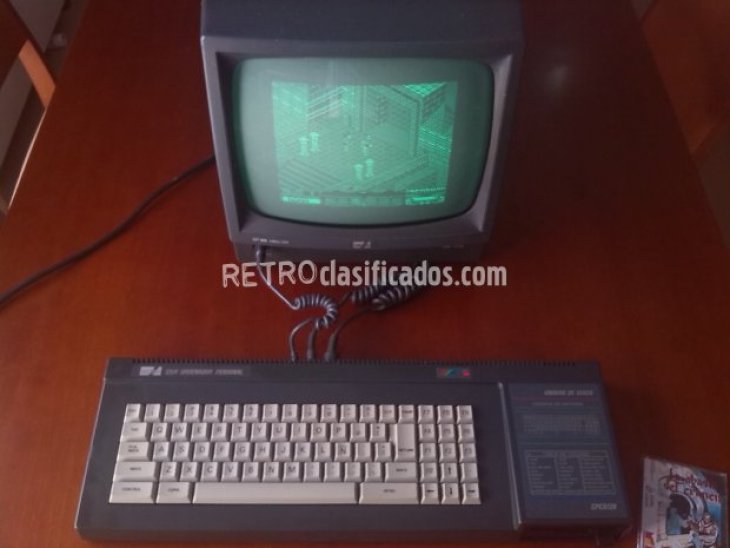 Amstrad CPC 6128 con monitor de fosforo 1