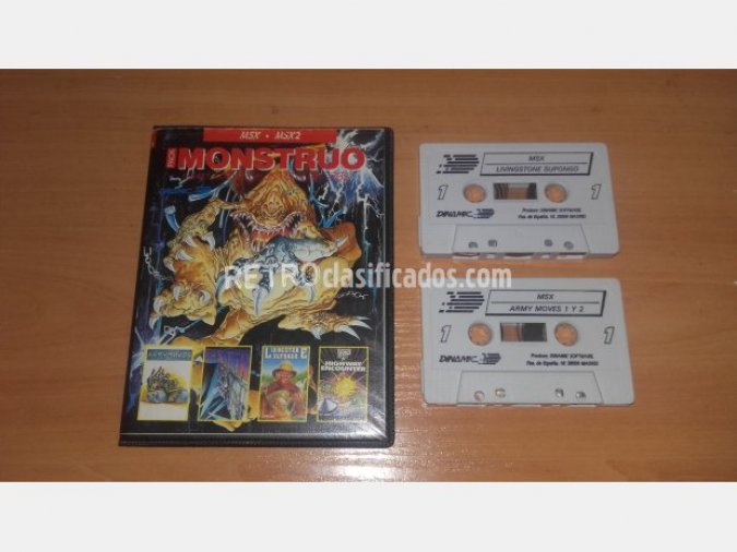 MSX - PACK MONSTRUO de OPERA