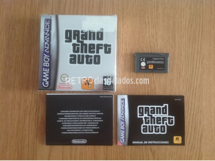 Grand Theft Auto para GBA completo