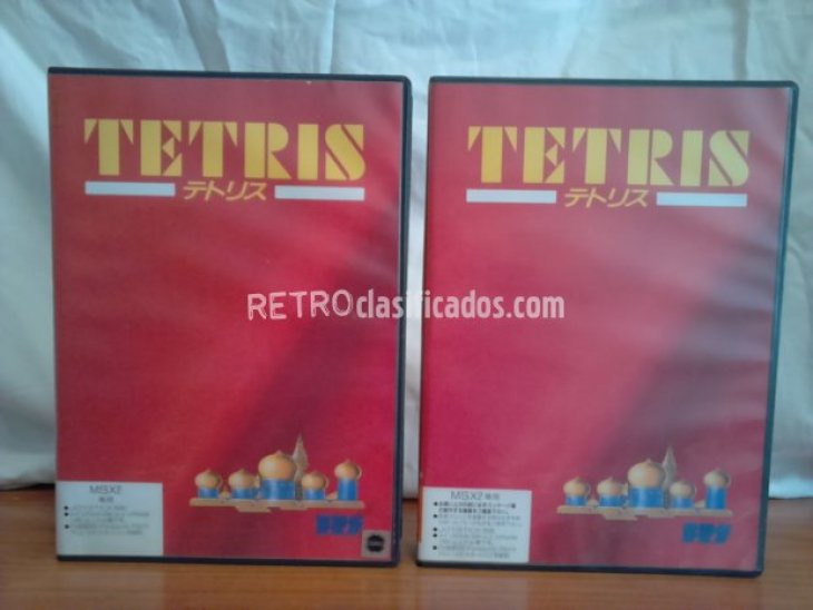 TETRIS en cartucho y TETRIS en disco 1